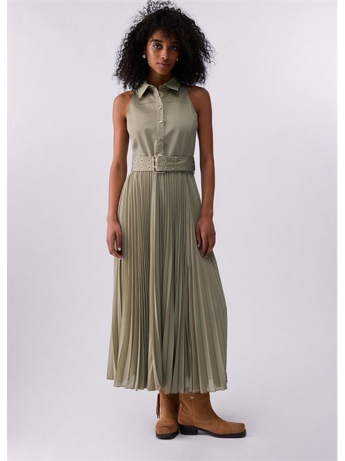 Abito lungo plissé LIU JO | CA6263T4691/P9639